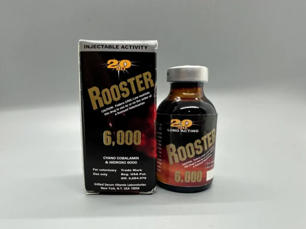 Rooster 6000 20ml, Rooster 6000 injection, rooster vitamin b12 injection, Buy rooster 6000 20ml online, best rooster 6000 injection buy, super rooster vetinova,