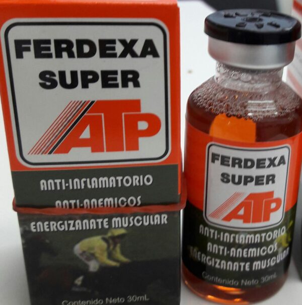 Ferdexa Super ATP 30ml, Ferdexa Super ATP injection, Ferdexa Super injection for sale, Ferdexa Super veterinary injection, Anti-inflammatories & Pain Relievers (مسكن للآلام), Endurance (قدرة التحمل) , anti-inflammatory, antiinflammatory, ATP, dexa, dexamethasone, energy, Ferdexa,