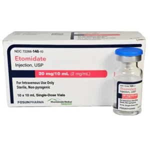 Etomidate 10ml, Etomidate injection for animal use,